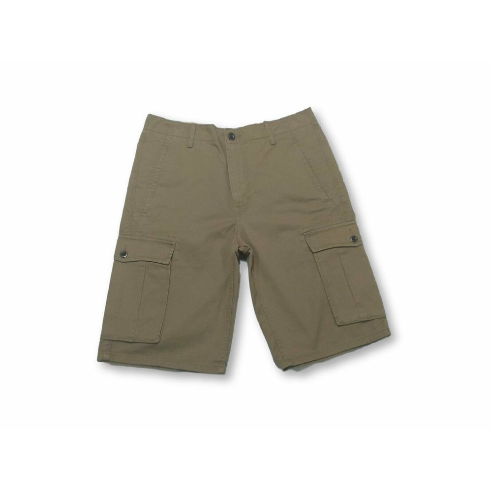 LEVI'S CARGO  SHORTS MENS RELAXED FIT SIZE 30 LIGHT BROWN COLOR ZIP FLY NEW NWT